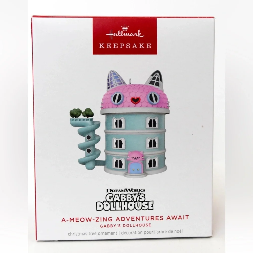 Hallmark Keepsake A-Meow-Zing Adventures Gabby's Dollhouse Musical Ornament 2024